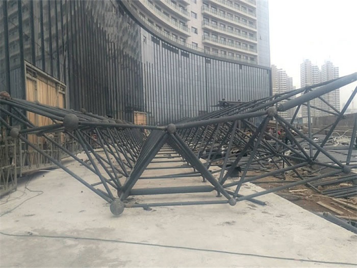 兰溪万豪酒店雨棚网架